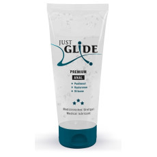 Веганське анальне масло на силіконовій основі - Just Glide Premium Anal, 200 мл