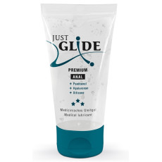 Веганське анальне масло на силіконовій основі - Just Glide Premium Anal, 50 мл