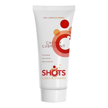 Вагінальний ароматизований лубрикант Shots Cherry Lubricant, 100 мл – купити
