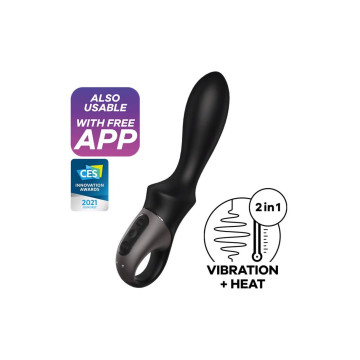 Смарт-вібратор для простати Satisfyer Heat Climax, підігрів до 40° – купити