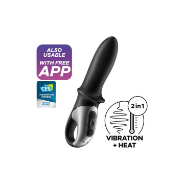 Анальний смарт-вібратор з підігрівом Satisfyer Hot Passion – купити