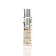 Масажна олія JO Naturals Massage Oil Lavender&Vanilla з натуральними ефірними оліями (120 мл)