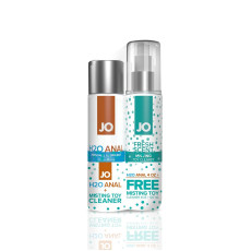 Комплект System JO GWP - H2O Anal Original Lubricant 120 мл + Misting Toy Cleaner 120 мл