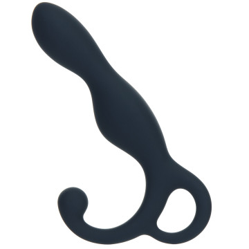 Масажер простати Lux Active LX1 Anal Trainer 5.75?, Dark Blue, віброкуля в комплекті – купити