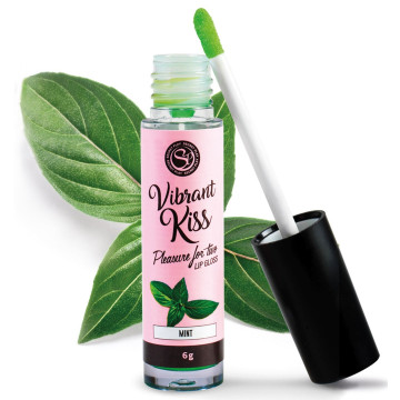 Блиск для губ з ефектом вібрації Secret Play - LIP GLOSS Vibrant Kiss Mint, 6 г – купити