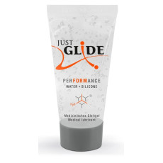 Гібридний гель-лубрикант Just Glide Performance, 20 мл