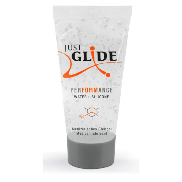Гібридний гель-лубрикант Just Glide Performance, 20 мл – купити
