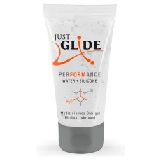 Гібридний гель-лубрикант Just Glide Performance, 50 мл
