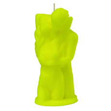 Свічка LOVE FLAME - Passion Yellow Fluor
