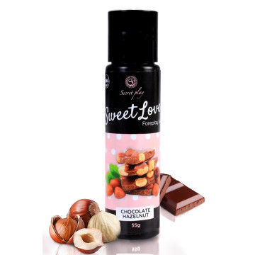 Гель для орального сексу Secret Play - Sweet Love Chocolate Hazelnut Gel, 60 мл – купити