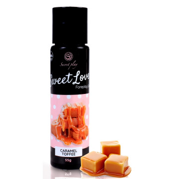 Гель для орального сексу Secret Play - Sweet Love Caramel Toffee Gel, 60 мл – купити