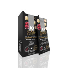 Набір лубрикантів Foil Display Box – JO Gelato - White Chocolate Raspberry – 12 x 10ml
