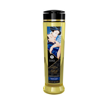Масажна олія Shunga Seduction – Midnight Flower (240 мл), натуральна, зволожувальна – купити