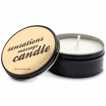 Масажна свічка Bijoux Indiscrets Scented Massage Candle (35 г), жасмин-троянда – купити