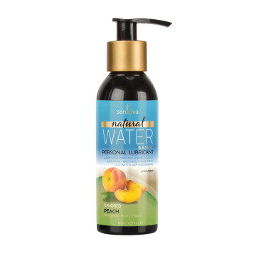 Змазка на водній основі Sensuva Natural Water-Based Peach (125мл) без гліцерину та парабенів – купити