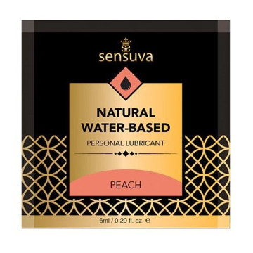 Пробник Sensuva — Natural Water-Based Peach (6 мл) – купити