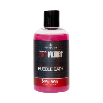 Піна для ванни Sensuva — Big Flirt Pheromone Bubble Bath — Berry Flirty (237 мл) – купити