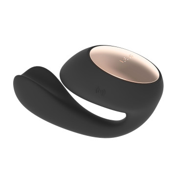 Смарт-вібратор LELO Ida Wave Black, вагінально-кліторальний, технологія WaveMotion, 2 мотори – купити