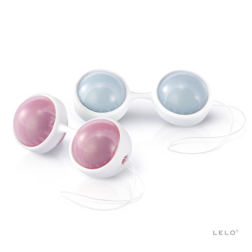 Набір вагінальних кульок LELO Beads, діаметр 3,5 см, змінне навантаження, 2х28 та 2х37 г – купити
