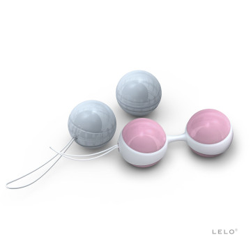 Набір вагінальних кульок LELO Beads Mini, діаметр 2,9 см, змінне навантаження, 2х28 та 2х37 г – купити