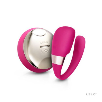 Вібратор для пар LELO Tiani 3 Cerise, 2 мотори, пульт ДК – купити