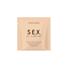 Пробник Bijoux Indiscrets Sachette Revitalizing Intimate Massage Drops- Sex Au Naturel, 2 мл