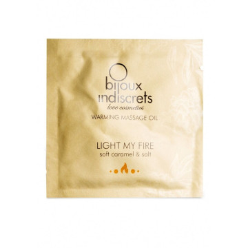 Пробник Bijoux Indiscrets Sachette Light My Fire – Caramel&Sea salt , 2 мл