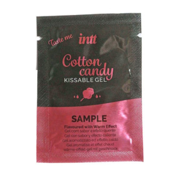 Пробник масажного гелю Intt Cotton Candy 2 мл – купити