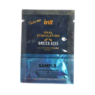 Пробник стимулювального гелю Intt Greek Kiss, 2 мл – купити