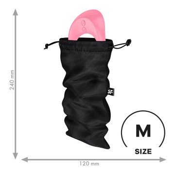 Мішечок для зберігання іграшок Satisfyer Treasure Bag M Black – купити