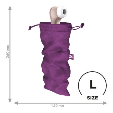 Мішечок для зберігання іграшок Satisfyer Treasure Bag L Violet – купити