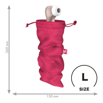 Мішечок для зберігання іграшок Satisfyer Treasure Bag L Pink – купити