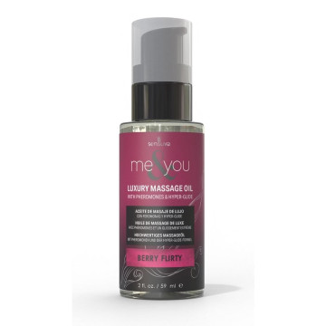 Масажна олія Sensuva Me&You - Berry Flirty (Wild Berries) 59 мл – купити