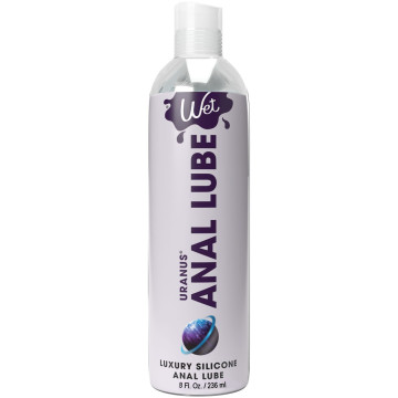 Анальний лубрикант на силіконовій основі Wet Uranus Anal Lube, густий, без кольору та запаху, 236 мл – купити