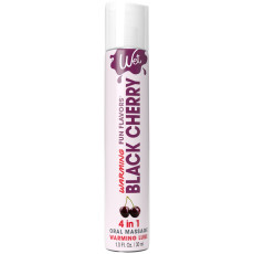 Зігрівальний лубрикант на водній основі Wet Warming Black Cherry 4 in 1, без цукру, 30 мл