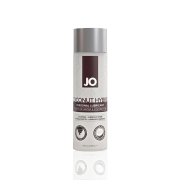 Змазка-крем з кокосовою олією JO Coconut Hybrid ORIGINAL, 240 мл біла – купити