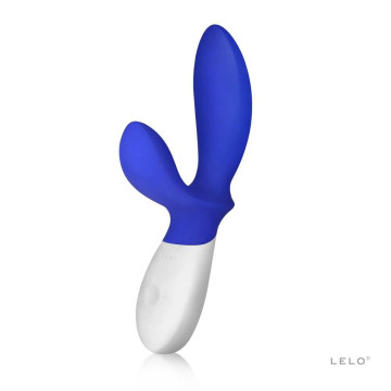 Масажер простати LELO Loki Wave Federal Blue, 2 мотори, манливий рух + стимуляція промежини – купити