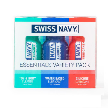 Набір Swiss Navy Essentials Variety Pack 3 х 30 мл – купити