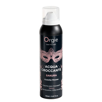 Масажна пінка Orgie – Acqua Croccante Sakura (150 мл), ефект бульбашок, що лопаються – купити