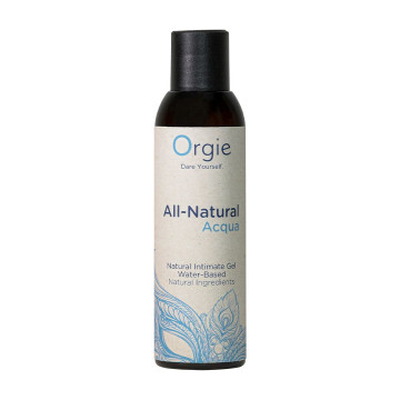 Лубрикант на водній основі Orgie All Natural Acqua, 150 мл, нелипкий, гладенький, натуральний склад – купити