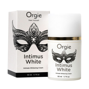 Крем для освітлення шкіри Orgie – Intimus White (50 мл) посиленої дії, підходить для всіх зон – купити