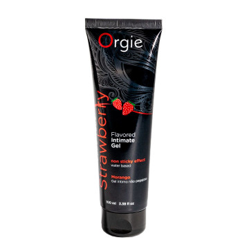 Лубрикант на водній основі Orgie Lube Tube Strawberry, 100 мл, зі смаком та ароматом полуниці – купити