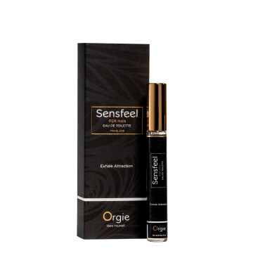 Чоловічі парфуми з феромонами Orgie – Sensfeel for Man Travel Size (10 мл), цитрусово-деревний аромат  – купити
