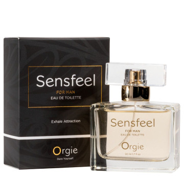 Чоловічі парфуми з феромонами Orgie – Sensfeel for Man (50 мл), цитрусово-деревний аромат – купити
