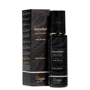 Лосьйон з феромонами для тіла та волосся Orgie – Sensfeel Seduction Elixir 10 in 1 for Man (100 мл) – купити