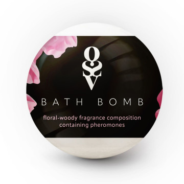 Бомбочка для ванни з феромонами Obsessive Bath bomb Floral - Woody (100 г) – купити