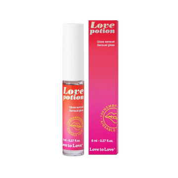 Стимулювальний блиск для губ Love To Love Love Potion - Gloss Sensuel 8 мл – купити