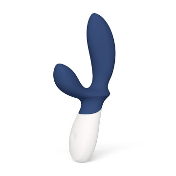 Масажер простати LELO Loki Wave 2 Base Blue, 2 мотори, манливий рух + вібрація – купити