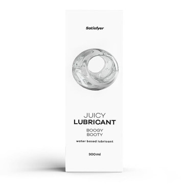 Анальна змазка на водній основі Satisfyer Juicy Lubricant Boogy Booty water based 300 мл – купити
