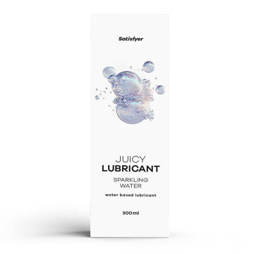 Лубрикант на водній основі Satisfyer Juicy Lubricant Sparkling Water water based 300 мл – купити